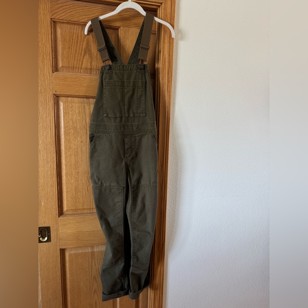 REI Trailsmith Overalls Olive Green